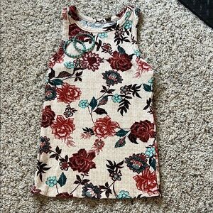 Floral Sleeveless Tank